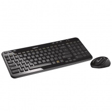 罗技（Logitech）MK365 无线键鼠套装 巧克力键盘 时尚键盘（黑色）