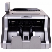 得力（deli） 3906A 智能双屏点钞机验钞机 银行专用 USB升级