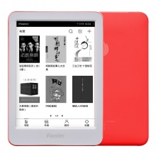 掌阅（iReader）全新轻薄 6英寸纸质级墨水屏 300ppi 8G存储 电纸书\电子书阅读器 悦享版 红色