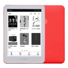掌阅（iReader）全新轻薄 6英寸纸质级墨水屏 300ppi 8G存储 电纸书\电子书阅读器 悦享版 红色