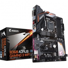 技嘉（GIGABYTE ）B360 AORUS GAMING 3 WIFI “吃鸡”电竞主板+英特尔酷睿 i5 8500 处理器 板U套装