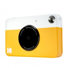 柯达（Kodak）PRINTOMATIC 拍立得相机 黄白色 即拍即得 （1000万像素 ZINK无墨打印 简约撞色）