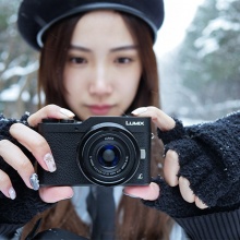 松下（Panasonic）DC-GF9KGK 微型单电相机 4K美颜微单相机 GF9X套机 黑色（12-32mm套机）