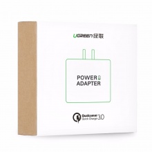 绿联 多口QC3.0充电器 华为FCP快充充电器 USB闪充充电插头 安卓苹果手机电源适配器 支持小米5华为 40716 黑