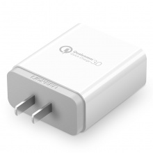 绿联 QC3.0+2.4A双口快充充电器 FCP华为P9多口USB充电头 苹果安卓手机电源适配器 支持小米5/6荣耀 30563 白