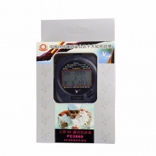 天福秒表计时器多功能电子跑步表户外运动比赛专用三排60道PC3860