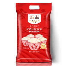 华润 五丰 东北大米 优选长粒香米5kg