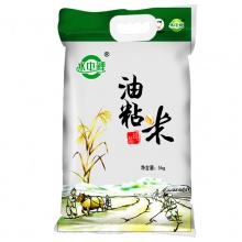水中鲤 油粘米 南方米 籼米 香软南方大米 5kg