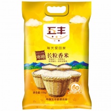 华润 五丰 长粒香米 寒地冻土 东北大米10kg