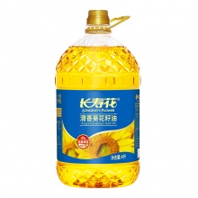 长寿花 清香葵花籽油4L