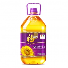 福临门 食用油 压榨一级充氮保鲜葵花籽油4.5L...