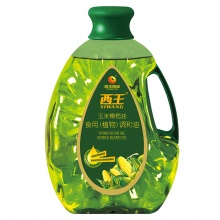 西王 食用油 特级初榨玉米橄榄植物调和油 5L