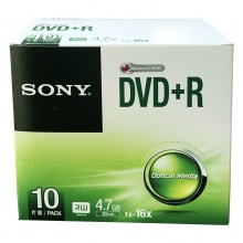 索尼（SONY）DVD+R 光盘/刻录盘 16速...