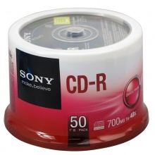 索尼（SONY）CD-R 光盘/刻录盘 48速7...