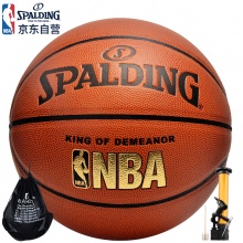 SPALDING 斯伯丁篮球 经典NBA儿童成人...