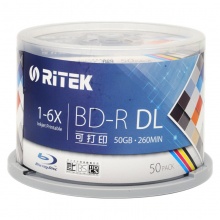 铼德（RITEK） BD-R空白蓝光光盘/刻录盘...