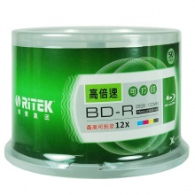 铼德（RITEK）BD-R 12速 超高速 25...