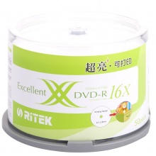 铼德（RITEK）DVD-R空白光盘/刻录盘 1...