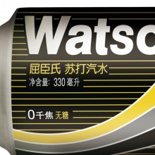 屈臣氏（Watsons）苏打汽水330ml*24听 整箱