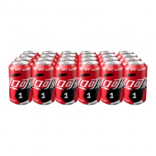 可口可乐 Coca-Cola 汽水饮料 碳酸饮料 330ML*24罐整箱装