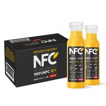 农夫山泉NFC果汁 100%NFC橙汁300ml...