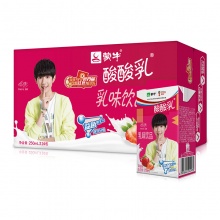 蒙牛 酸酸乳 草莓250ml*24 礼盒装