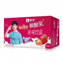 蒙牛 酸酸乳 草莓250ml*24 礼盒装