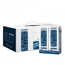 圣牧 全程有机全脂纯牛奶 实惠装 200ml*2...