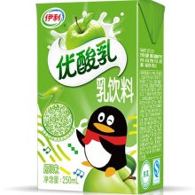 伊利 优酸乳原味250ml*24盒/礼盒装