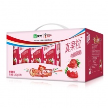 蒙牛 真果粒牛奶饮品（草莓）250g*12 礼盒装