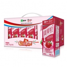蒙牛 真果粒牛奶饮品（草莓）250g*12 礼盒装