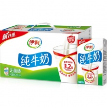 伊利 纯牛奶250ml*24盒