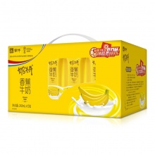 蒙牛 奶特 香蕉牛奶 243ml*12 礼盒装