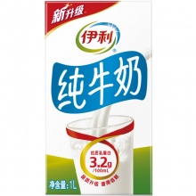 伊利 纯牛奶1L*6盒/礼盒装