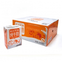风行牛奶 纯牛奶 200ml*12盒