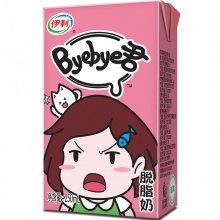伊利 Byebye君脱脂奶250ml*16盒-