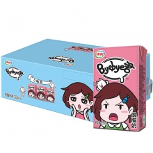 伊利 Byebye君脱脂奶250ml*16盒-