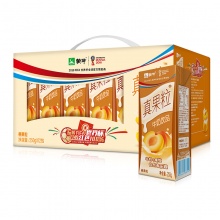 蒙牛 真果粒牛奶饮品（黄桃）250g*12 礼盒...