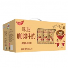 伊利 味可滋咖啡牛奶240ml*12盒 礼盒装