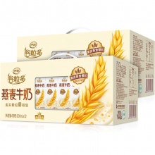 伊利 谷粒多颗粒燕麦牛奶200mL*12盒（早餐...