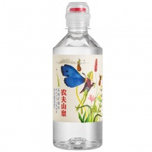 农夫山泉 饮用天然矿泉水 400ml*24瓶 整箱