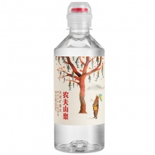 农夫山泉 饮用天然矿泉水 400ml*24瓶 整箱