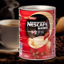 Nestle雀巢咖啡1+2原味罐装 1.2kg