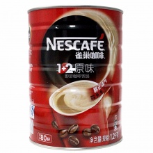 Nestle雀巢咖啡1+2原味罐装 1.2kg
