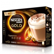 雀巢咖啡(Nescafé)金牌卡布奇诺19gX1...