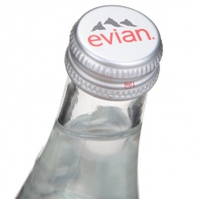 依云（evian）天然矿泉水 330ml*20整箱玻璃瓶