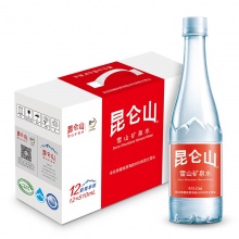昆仑山高端矿泉水510ml*12瓶 饮用天然水
