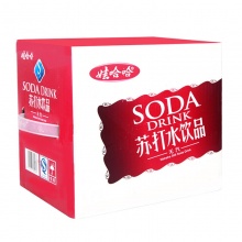 娃哈哈 水 无汽苏打水饮品 350ml*12/箱 整箱装