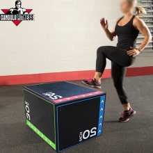 crossfit Box jump三合一训练跳箱...