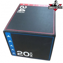 crossfit Box jump三合一训练跳箱PU软包跳箱跳凳弹跳Plyo Boxe